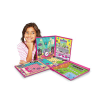 Barbie Dream House Zip Bin And Playmat Square - Multicolour