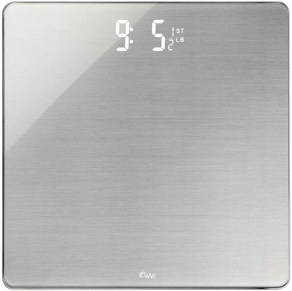 Weight Watchers Polished Glass Ghost Scale Hidden LCD Display Main image