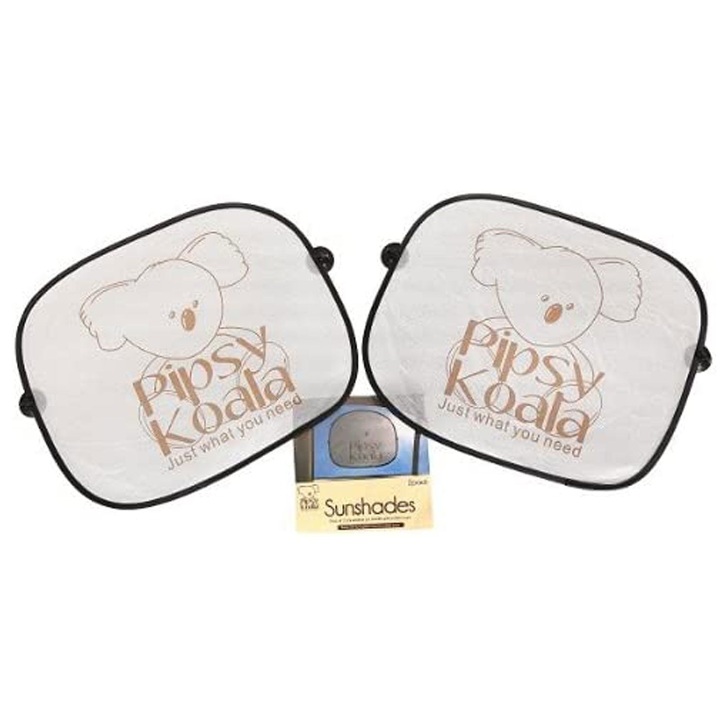 Pipsy Koala Car Sun Shade Universal Fit Baby Sun Protection 2 Pack Ultimate UV Protection for Kids Secondary image