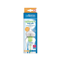 Dr. Brown Natural Flow Options + Anti Colic Single Wide Neck Bottle 270ml