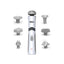 Wahl Flex Cordless Vibration Massager with 7 Attachments