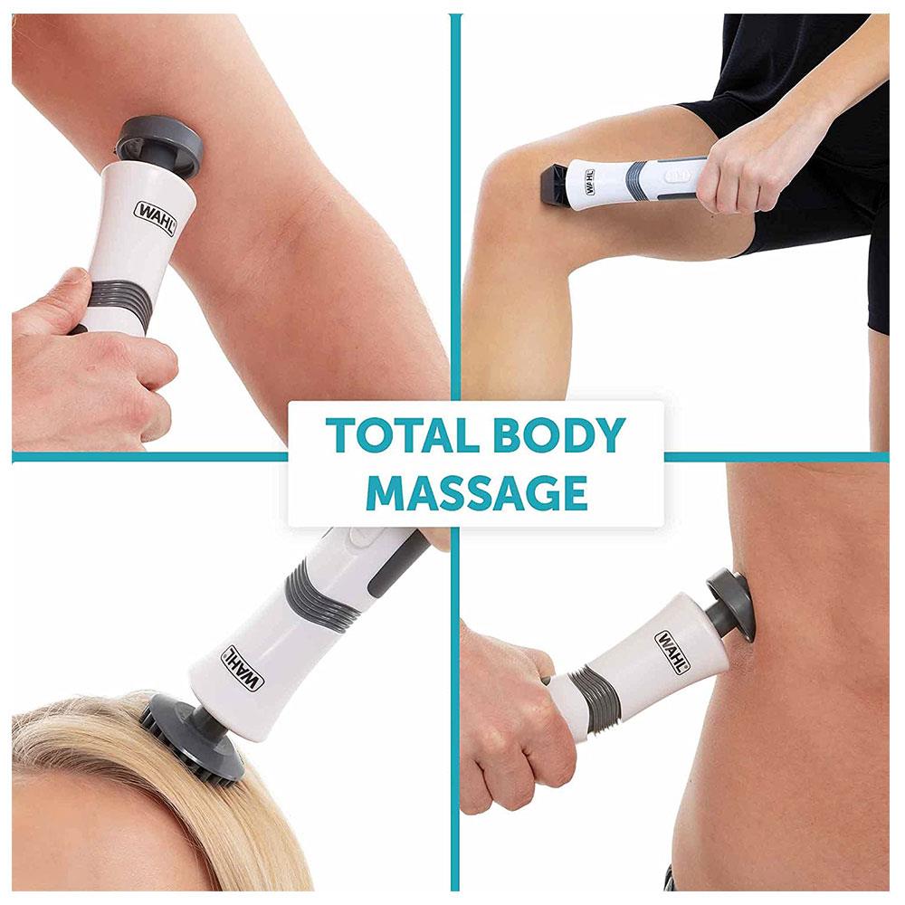 Wahl Flex Cordless Vibration Massager with 7 Attachments