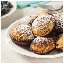 KitchenCraft Aebleskiver Cast Iron Danish Pancake Pan - 20.5cm
