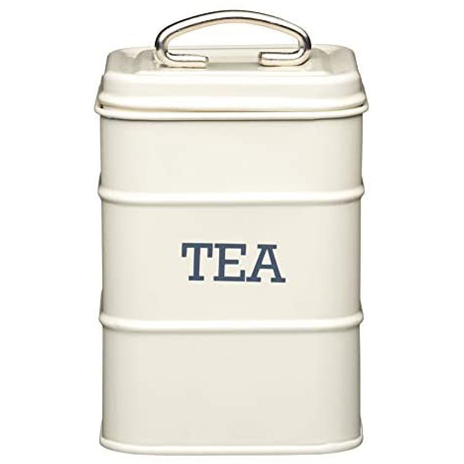 KitchenCraft Living Nostalgia Metal Tea Canister - Antique Cream Secondary image