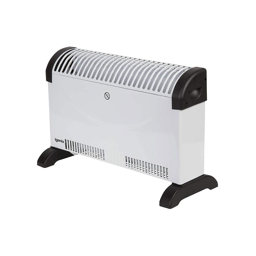 Igenix Portable Electric Convector Heater Radiator With Adjustable Thermostat 2000 W - White Secondary image