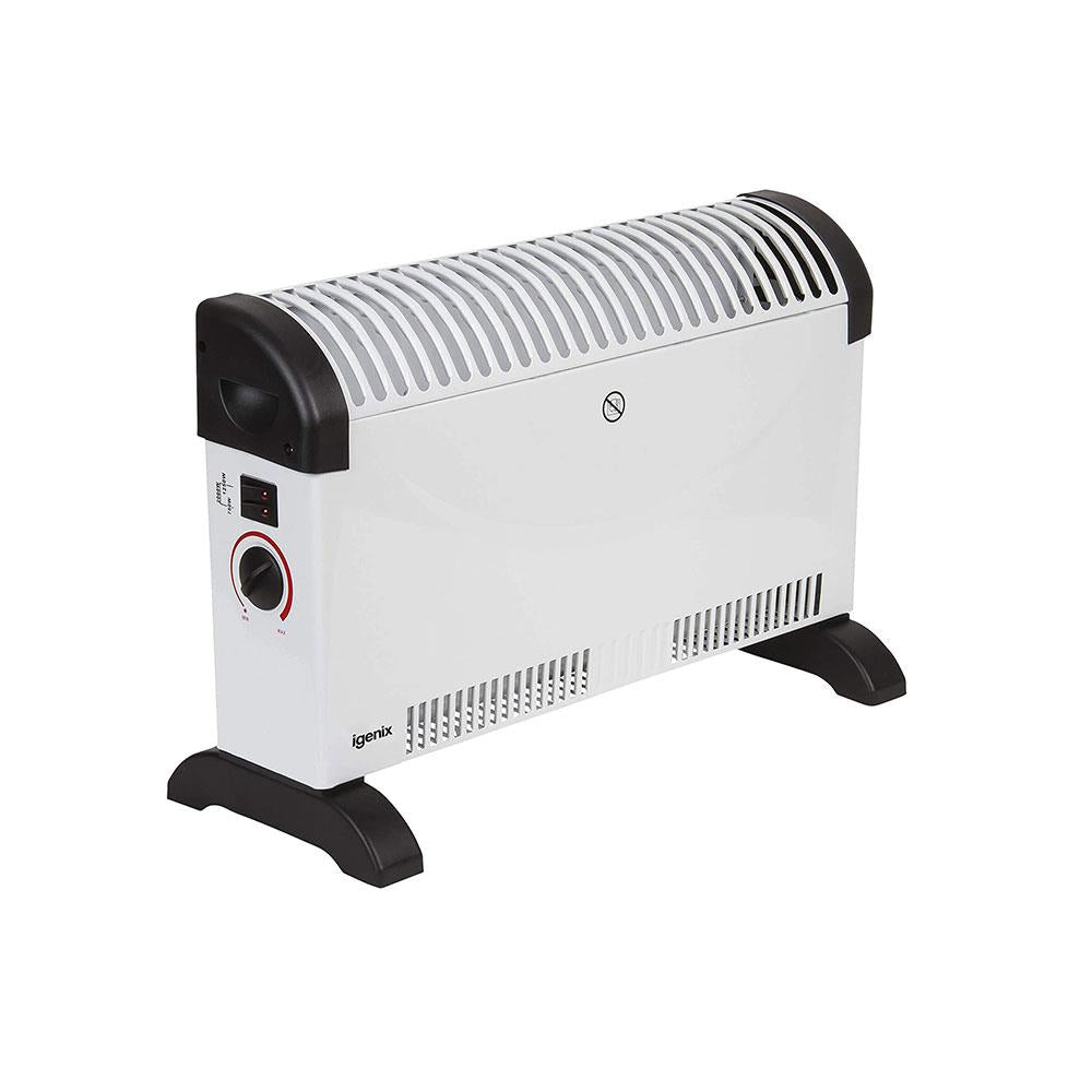 Igenix Portable Electric Convector Heater Radiator With Adjustable Thermostat 2000 W - White