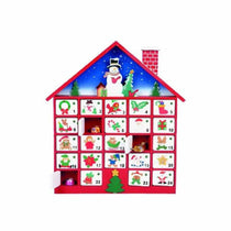 Premier Decoration Wooden Advent Calendar Christmas Xmas Wood Tradtional Calender 40 cm