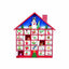 Premier Decoration Wooden Advent Calendar Christmas Xmas Wood Tradtional Calender 40 cm