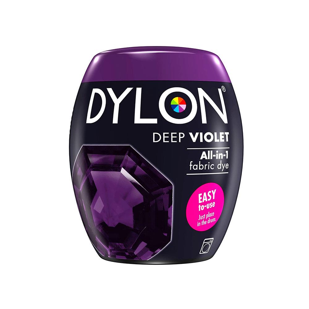 Dylon Machine Fabric Dye Pod For Clothes And Soft Furnishings 350g - Deep Violet