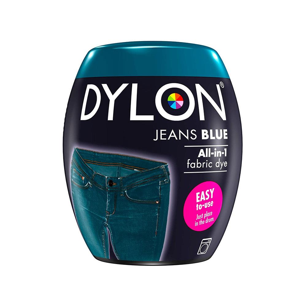 Dylon Machine Fabric Dye Pod For Clothes And Soft Furnishings 350g - Jeans Blue Main image