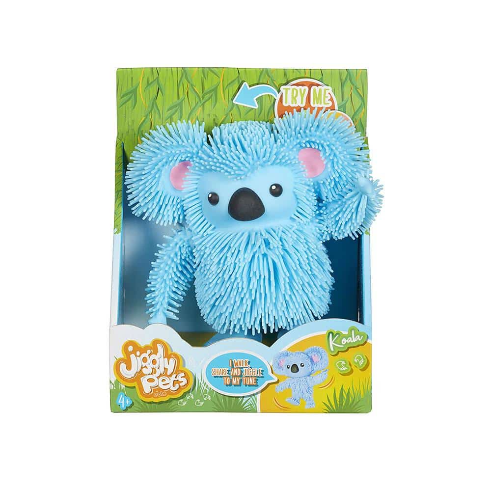 Jiggly Pets The Cutest Walking Koala - Blue