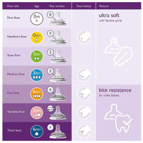 Philips Avent Natural Fast Flow Anti Colic Teat Silicone - 2 Count