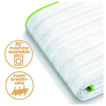 Beurer Ecologic+ Double Heated Underblanket With Elastic Straps Fleece 152cm x 122cm - White