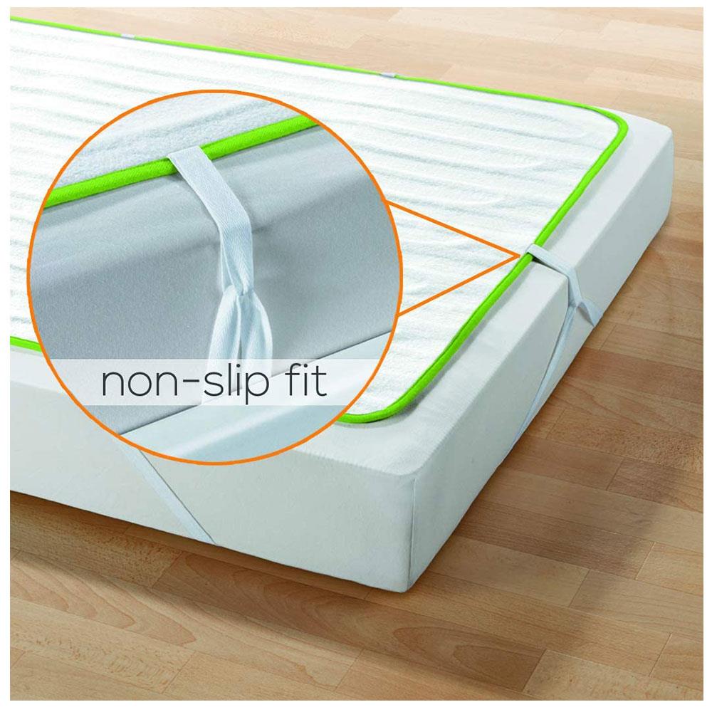 Beurer Ecologic+ Double Heated Underblanket With Elastic Straps Fleece 152cm x 122cm - White
