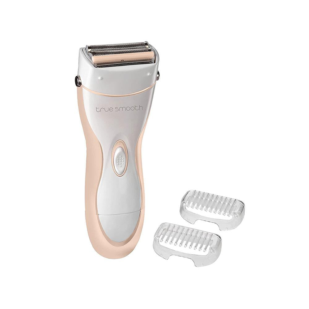 BaByliss True Smooth Wet And Dry Battery Lady Shaver Women Trimmer Hair Removal - White/Beige Main image