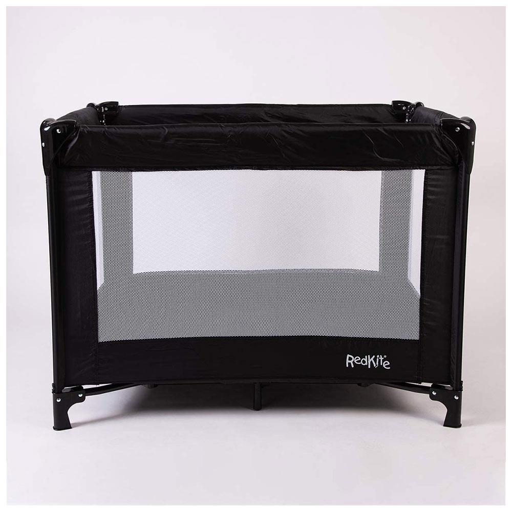 Red Kite Sleeptight Travel Cot Metal  - Black
