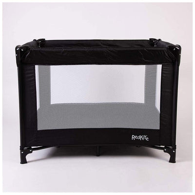 Red Kite Sleeptight Travel Cot Metal  - Black