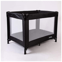Red Kite Sleeptight Travel Cot Metal  - Black