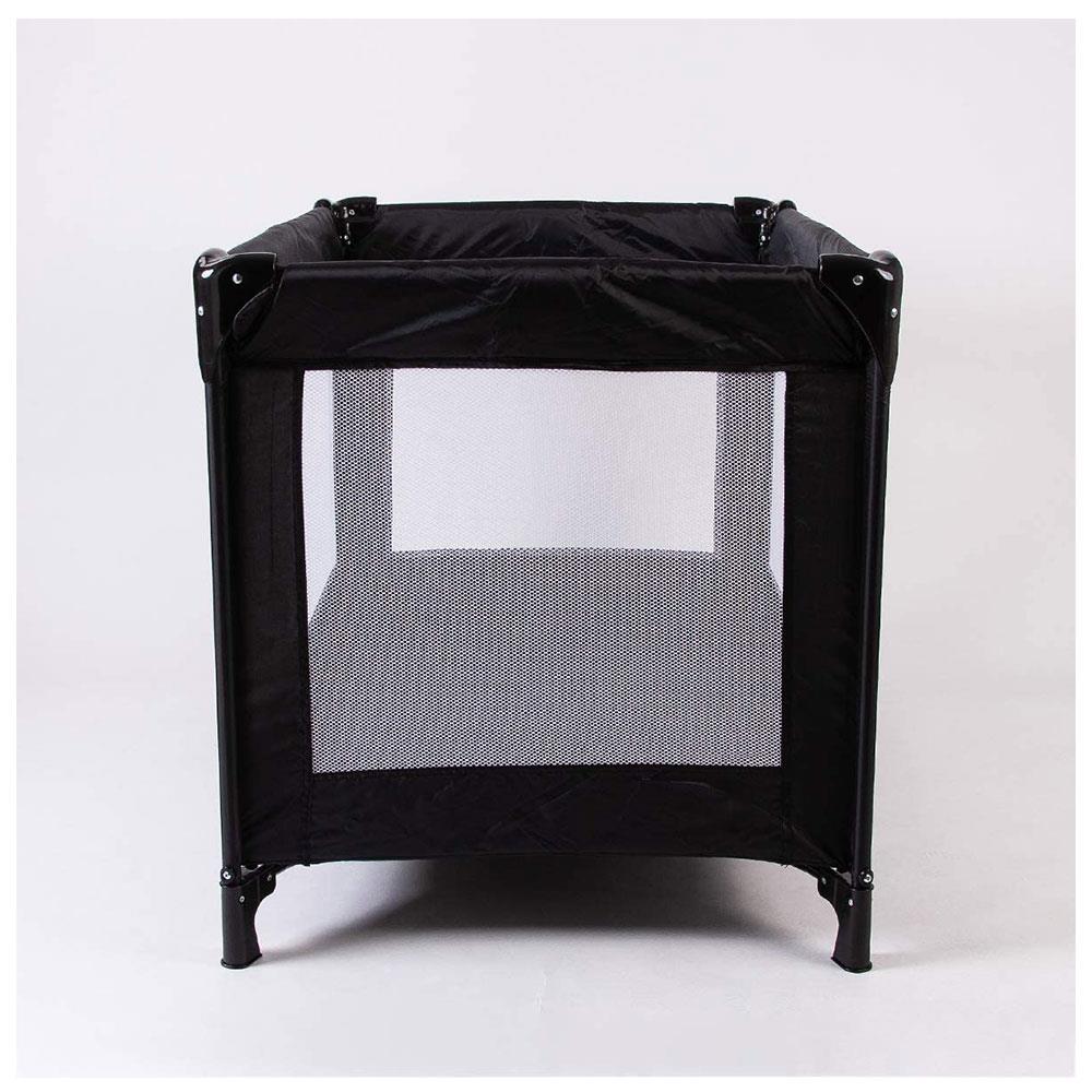 Red Kite Sleeptight Travel Cot Metal  - Black