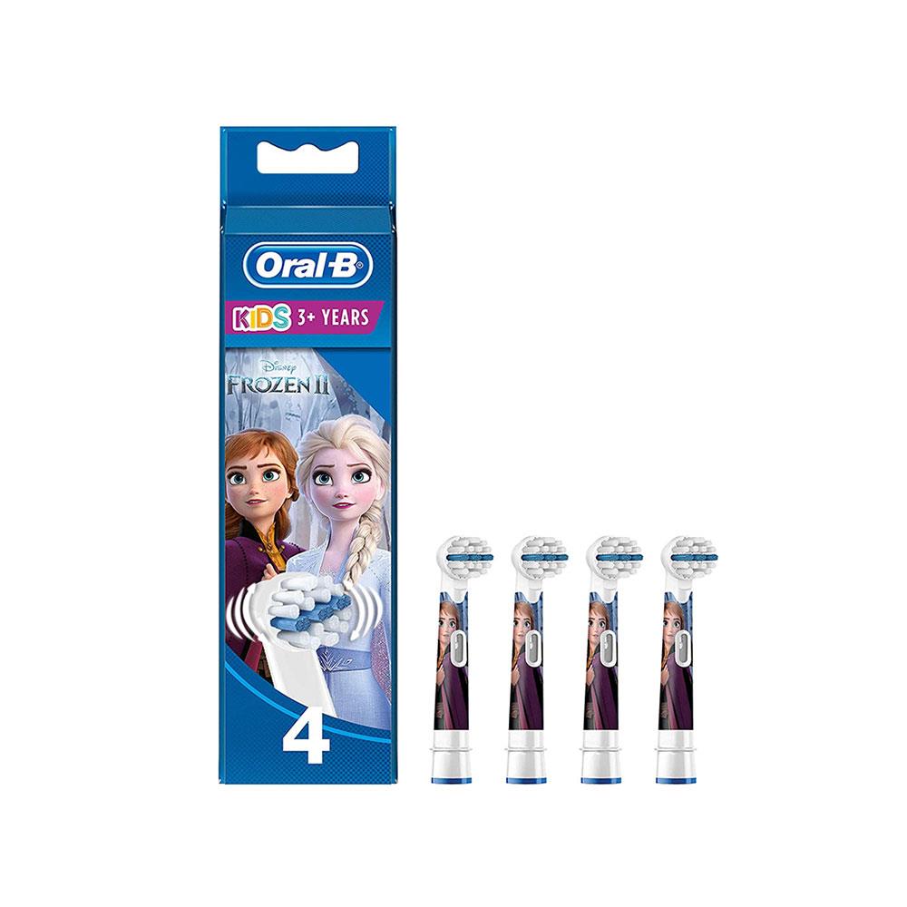 Oral-B Stages Power Kids Disney Frozen Replacement Toothbrush Heads (4 Pack) Main image