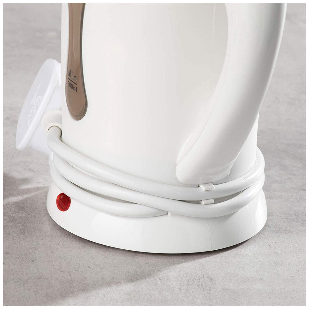 Fine Elements Dual Voltage Travel Kettle With Two Cups Plastic 0.5 Litre - White