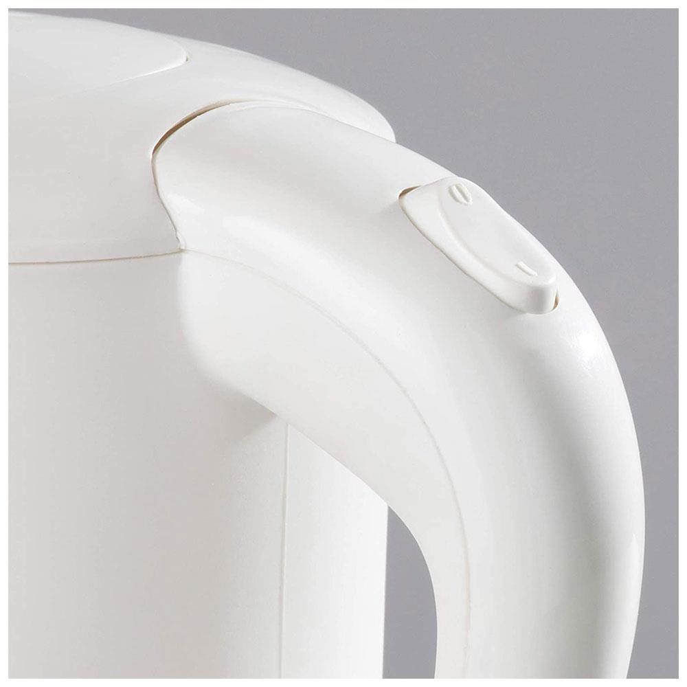 Fine Elements Dual Voltage Travel Kettle With Two Cups Plastic 0.5 Litre - White