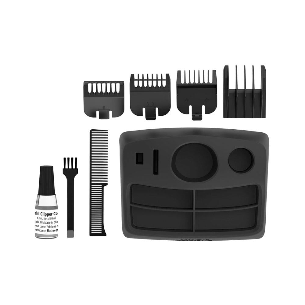 Wahl GroomEase Battery Beard Trimmer 5606-917 9 Piece Grooming Kit Black
