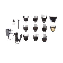 Remington T-Series Hair Clipper And Beard Trimmer Grooming Kit With 11 Attachments - Black