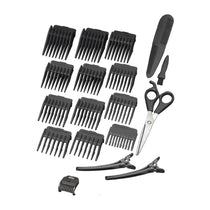 BaByliss Pro Hair Cutting Kit For Men Clipper Timmer And Accessories - Black