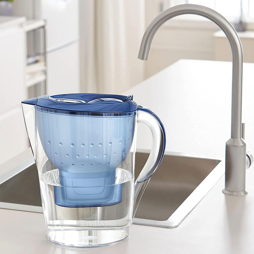 Brita Marella XL Water Filter Jug With MAXTRA+ Filter Cartridges 3.5 Litre - Blue