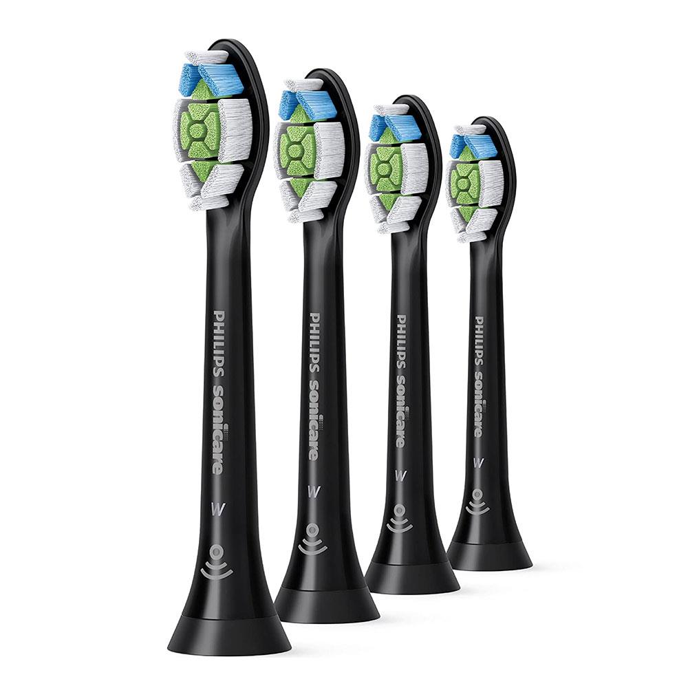 Philips Sonicare W Optimal Standard Sonic Toothbrush Heads 4pk - Black