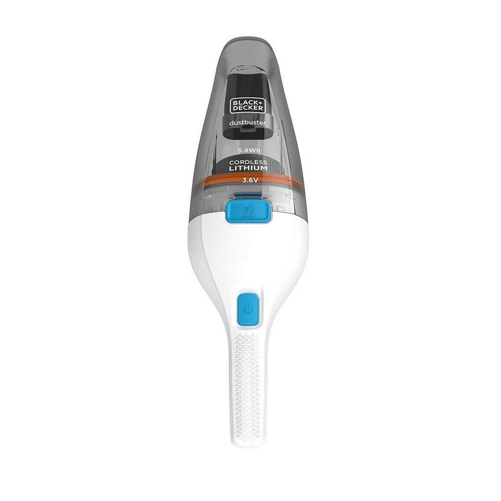 Black & Decker 3.6V Lithium-ion Cordless Dustbuster Hand Vacuum Cleaner - Grey/White Secondary image