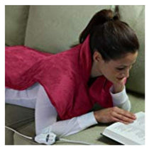 Ontel Thermapulse Relief Wrap Extra Long Heat Wrap - Burgundy