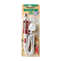 Clover Mini Iron II For Patchwork Craft Projects Applique - Red