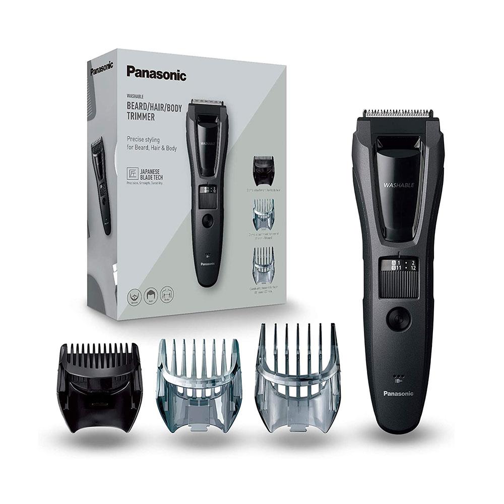 Panasonic Wet And Dry Beard Hair Body Trimmer With 40 Cutting Lengths - Black Main image