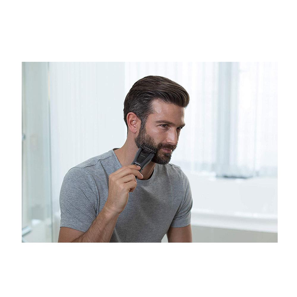 Panasonic Wet And Dry Beard Hair Body Trimmer With 40 Cutting Lengths - Black