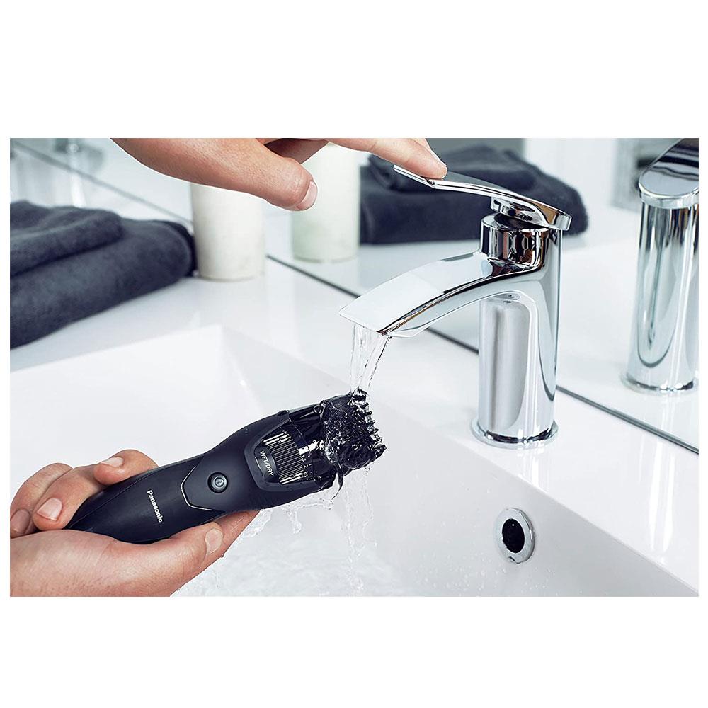 Panasonic Wet And Dry Beard Trimmer With 20 Cutting Lengths - Black