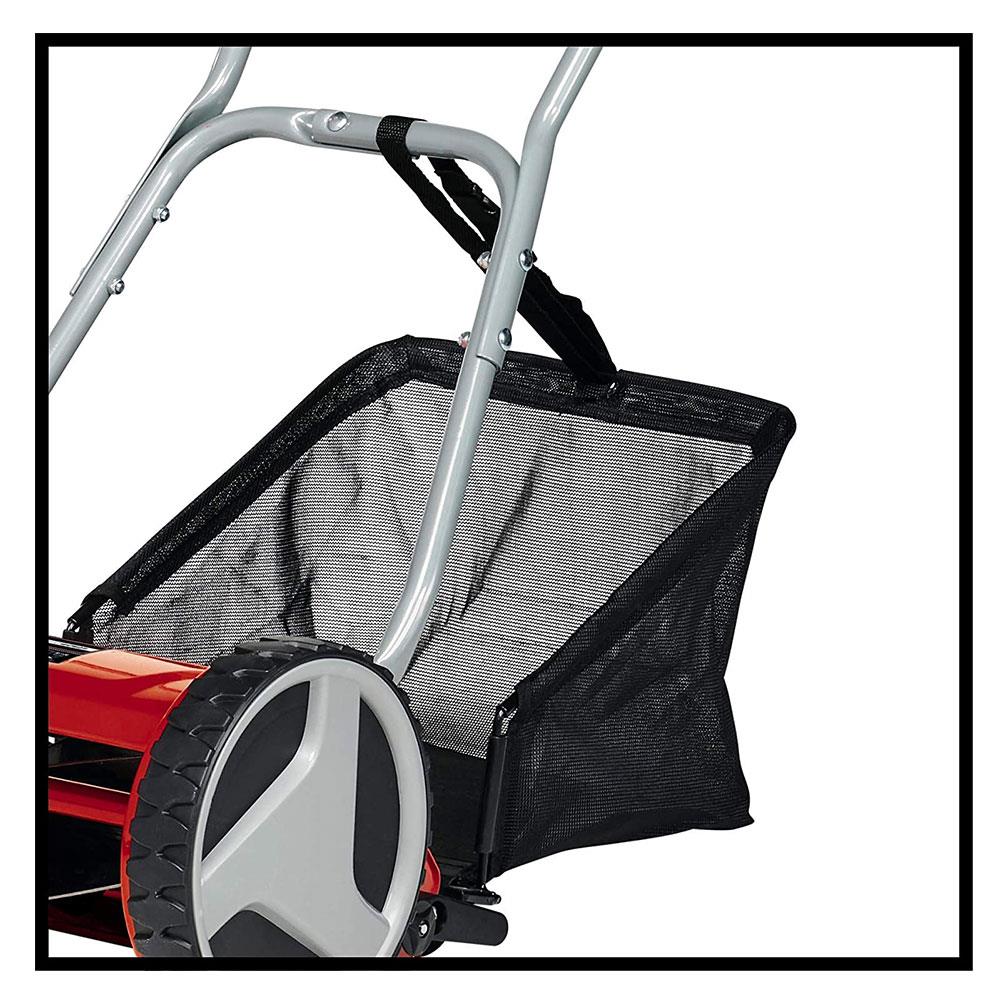 Einhell GC-HM 300 Hand Lawn Mower With 4 Cutting Height Adjustment - Red And Black