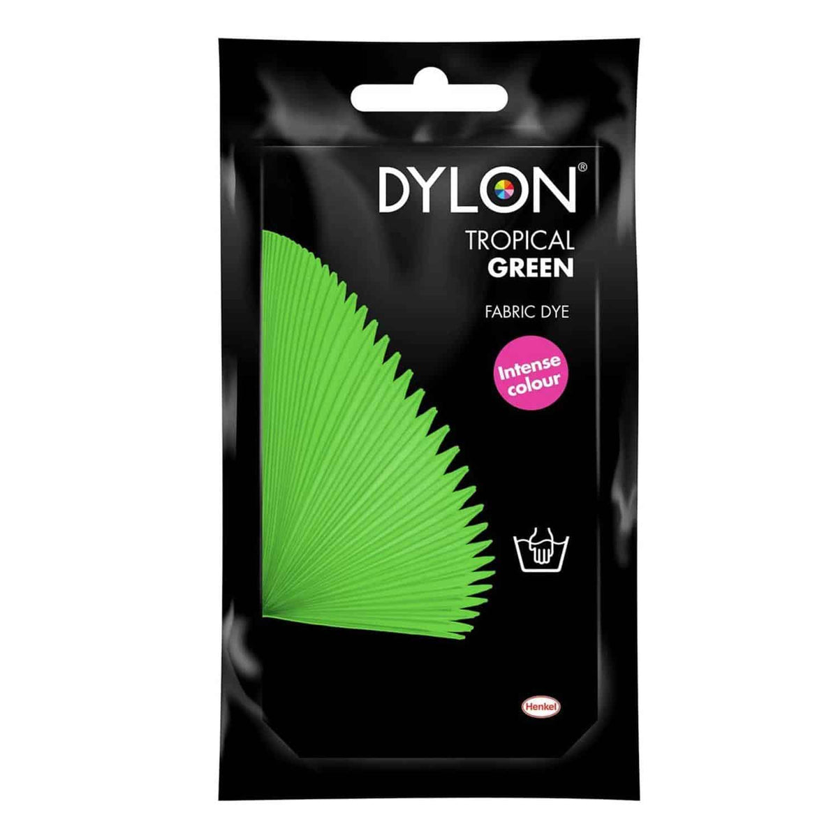 Dylon Hand Fabric Dye Sachet For Clothes And Soft Furnishings 50g - Tropical Green Main image