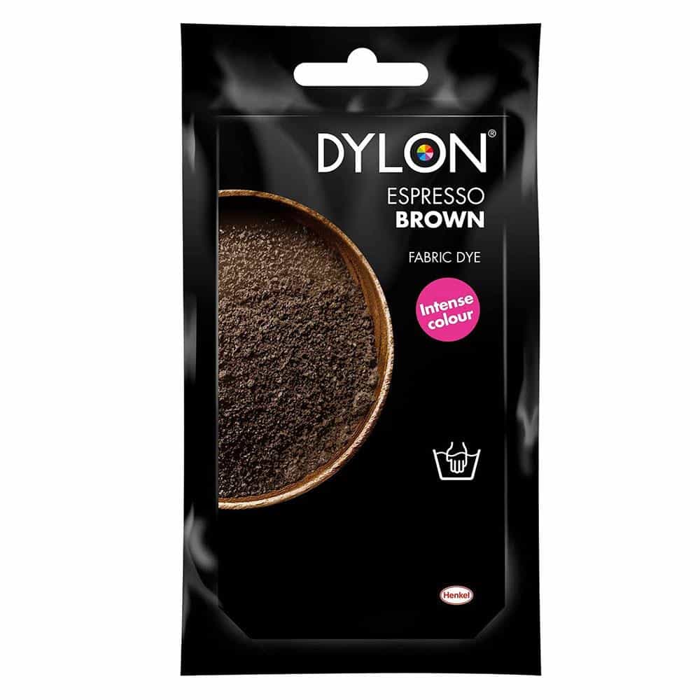 Dylon Hand Fabric Dye Sachet For Clothes And Soft Furnishings 50g - Espresso Brown Main image