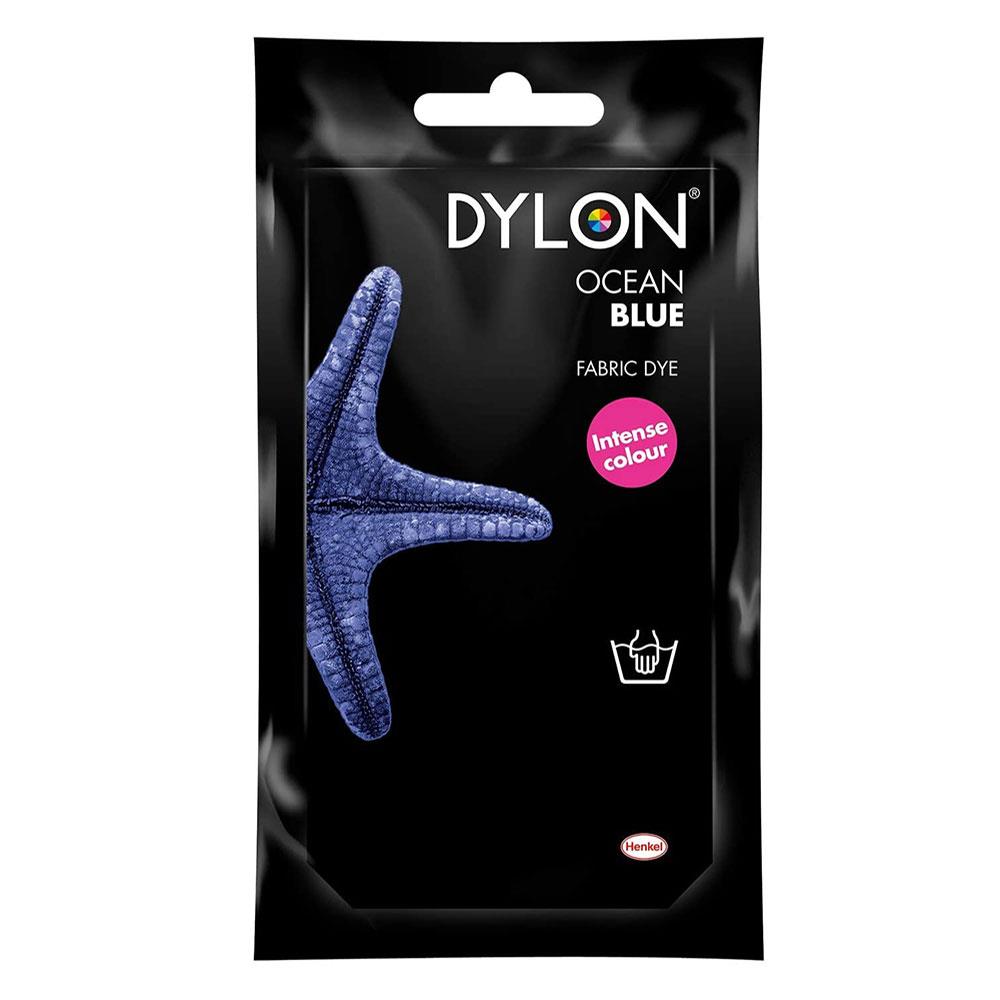 Dylon Hand Fabric Dye Sachet For Clothes And Soft Furnishings 50g - Ocean Blue Main image