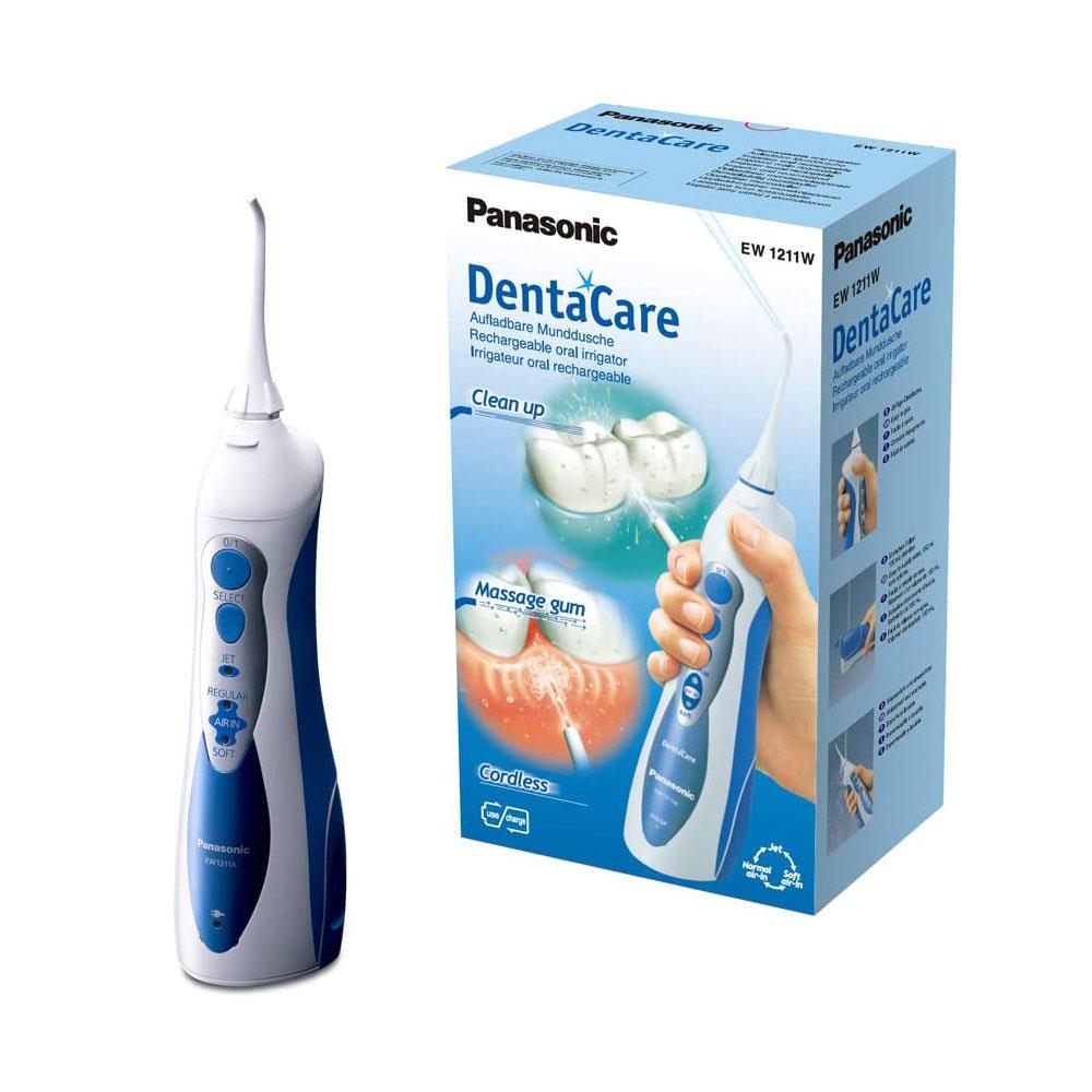 Panasonic Dental Oral Irrigator Water Flosser With 2 Water Jet Modes - Blue/White