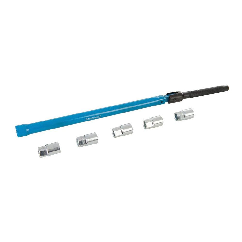 Silverline Tap Installation Tool Fixed Square Hex Powder Coated Alloy Steel - 8 - 12mm