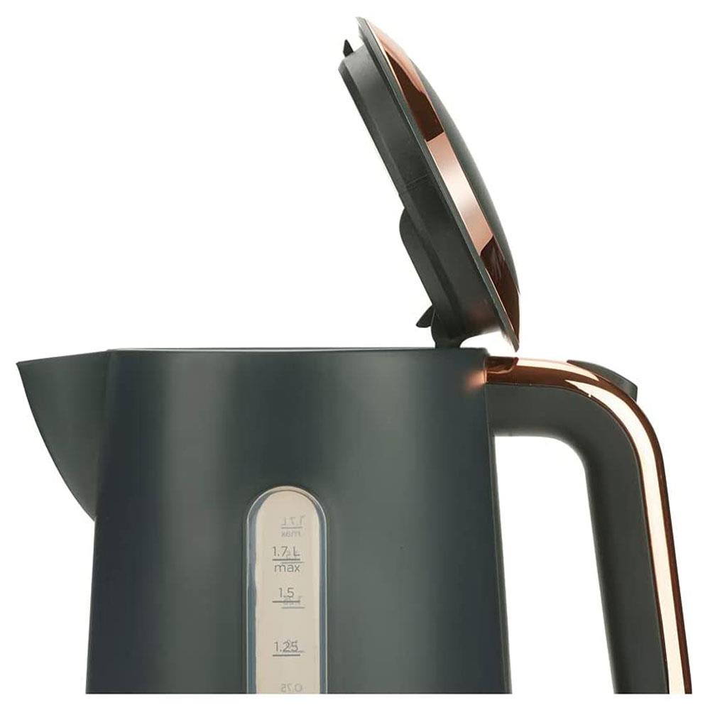 Kenwood Abbey Collection Lux Cordless Jug Kettle 3000 W 1.7 Litre - Grey With Rose Gold