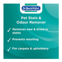 Dr Beckmann Pet Stain And Odour Remover with Brush 650ml