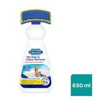 Dr Beckmann Pet Stain And Odour Remover with Brush 650ml