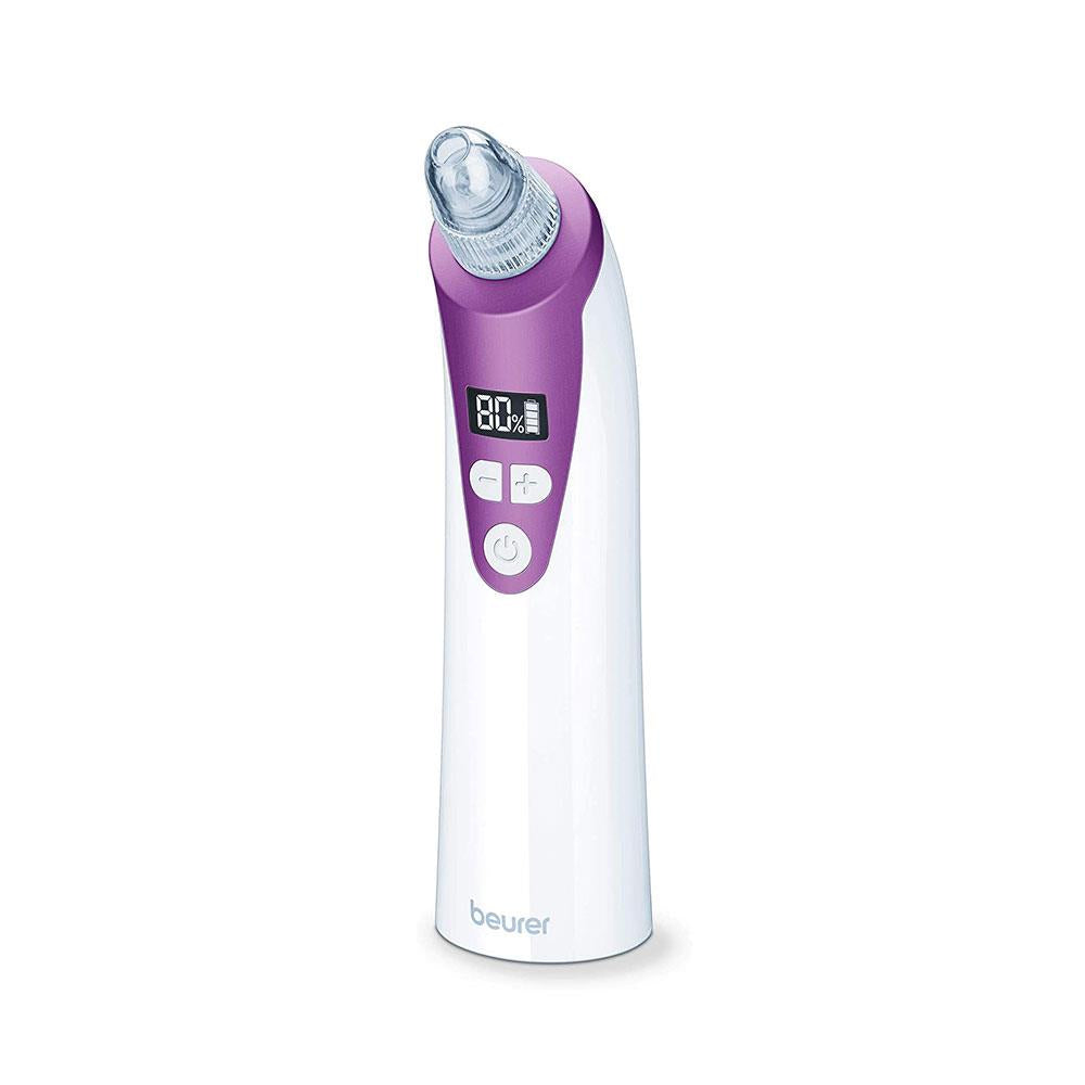 Beurer Deep Pore Cleaner And Vacuum Blackhead Removal - Purple/White