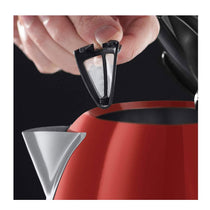 Russell Hobbs Colours Plus Kettle Stainless Steel 3000 W 1.7 Liters - Red