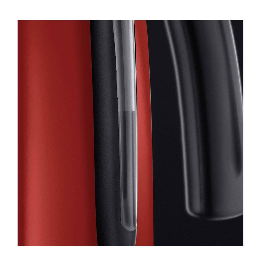 Russell Hobbs Colours Plus Kettle Stainless Steel 3000 W 1.7 Liters - Red