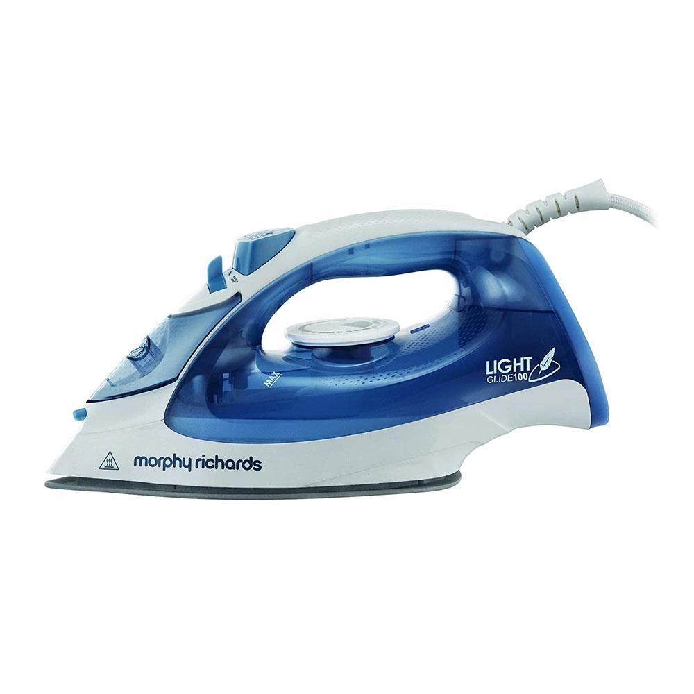 Morphy Richards Light Glide 100 Steam Iron - Blue/White